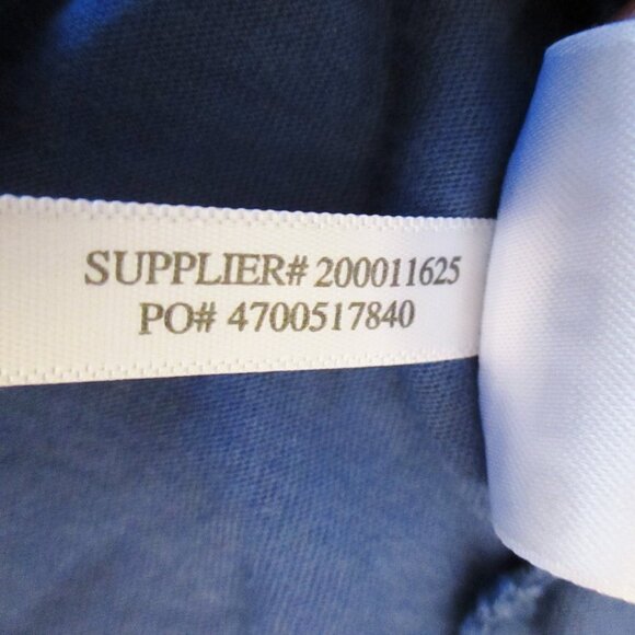 Chaps Denim Off the Shoulder Blouse, Embroidery, 3/4 Sleeves, Blue, Boho,Size 1X - Picture 11 of 11